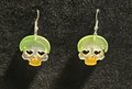 Heart eye skulls