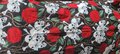 Skulls and Roses Apron