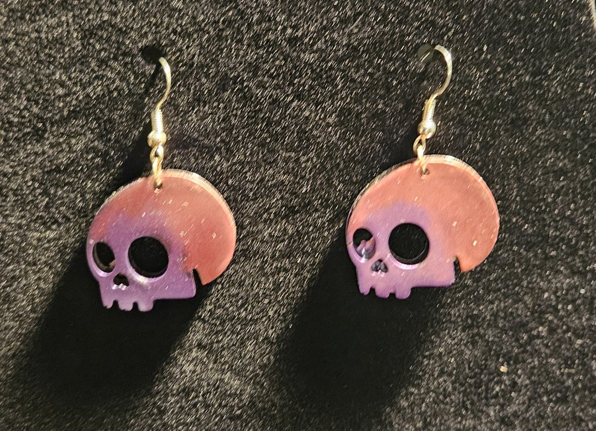 Side Eye Skull earrings 