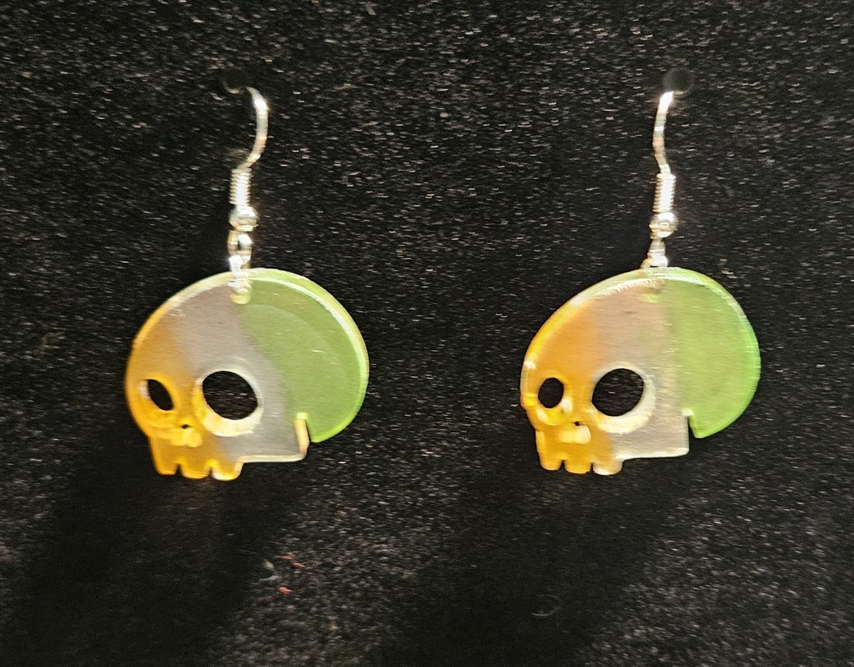 Side Eye Skull earrings 