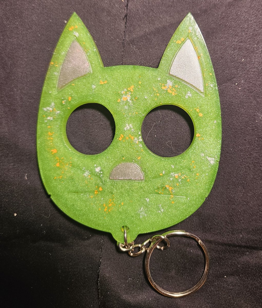 Cat Security Keychain