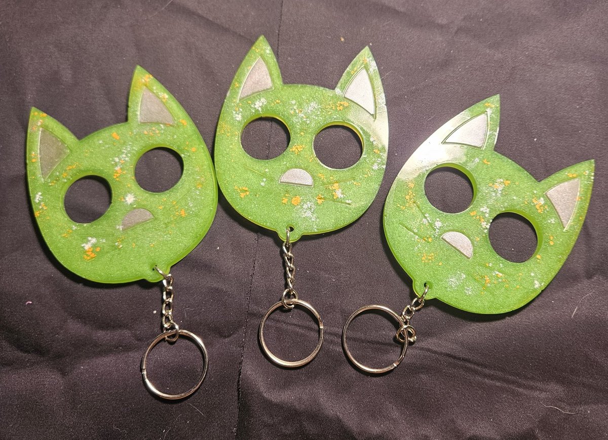 Cat Security Keychain