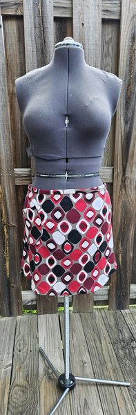 Retro inspired half apron
